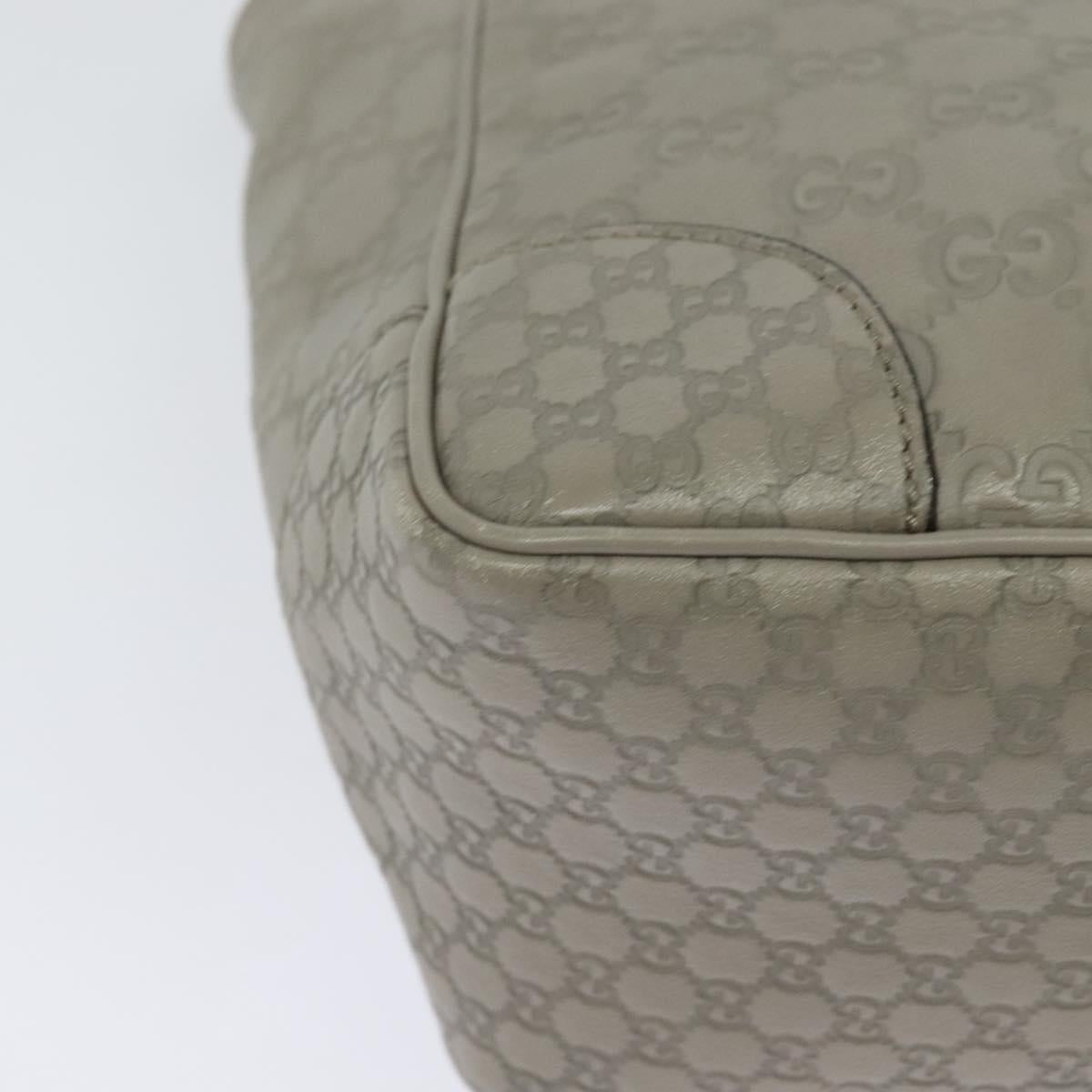 Gucci Bree, Grey, Leather, handbag