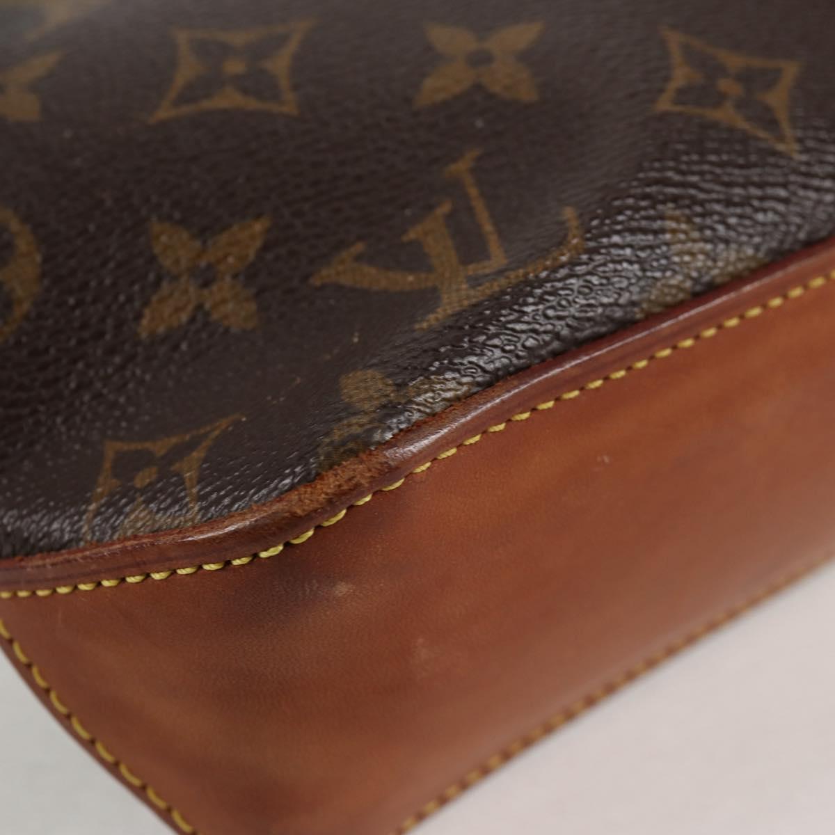 Louis Vuitton Trotteur, Brown, Canvas, shoulder