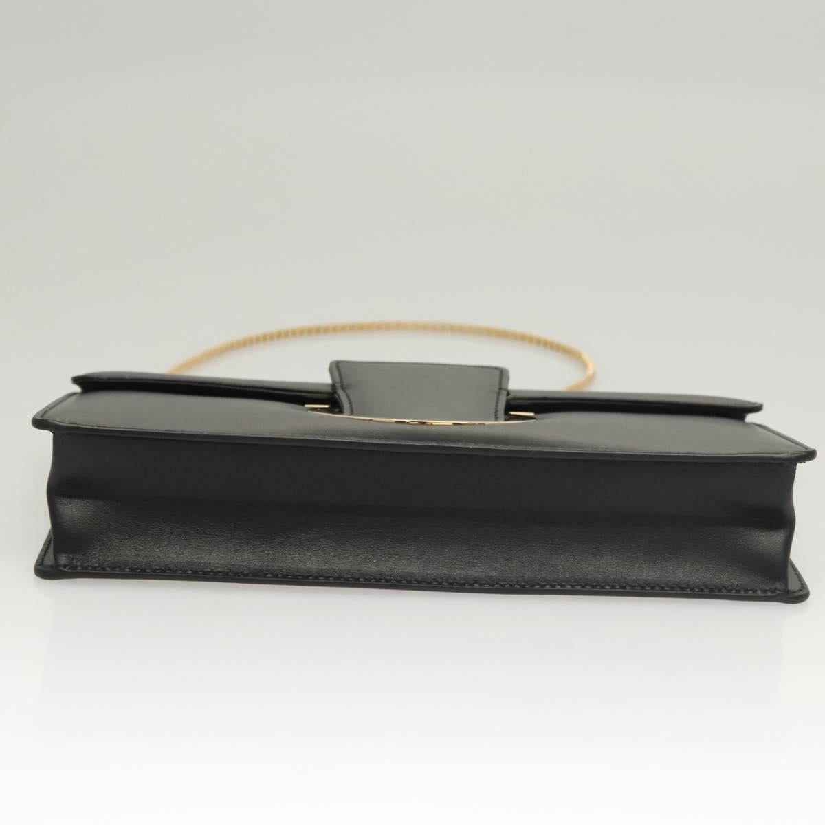 Salvatore Ferragamo Thalia, Black, Leather, shoulder