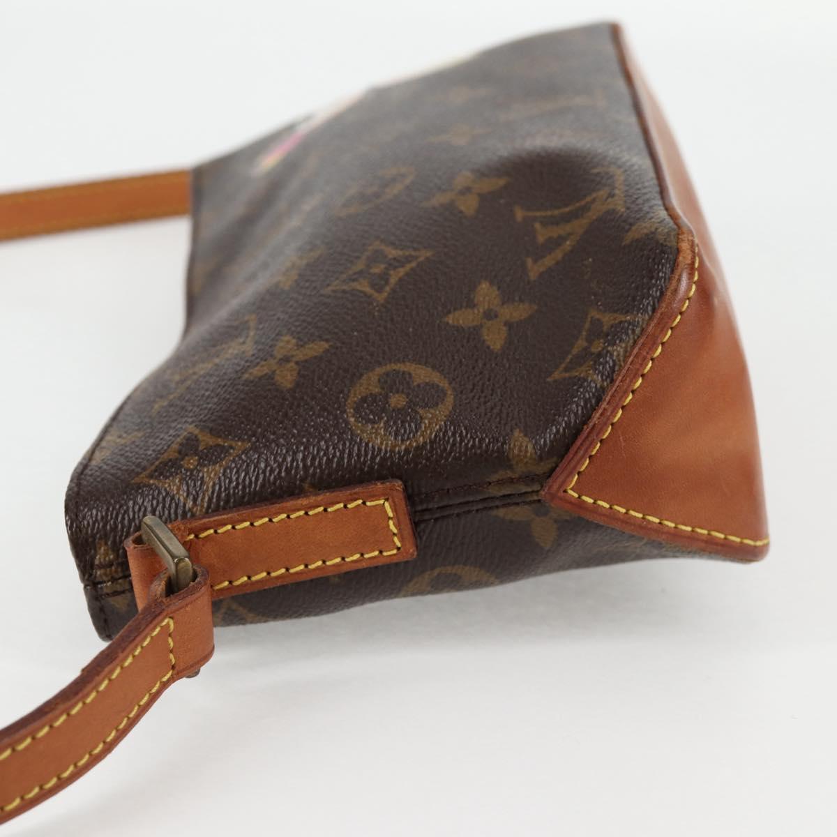 Louis Vuitton Trotteur, Brown, Canvas, shoulder