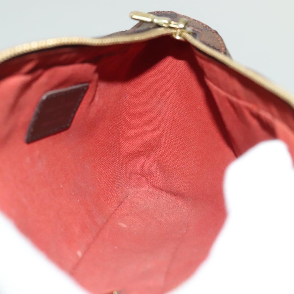 Louis Vuitton Geronimos, Brown, Canvas, clutch