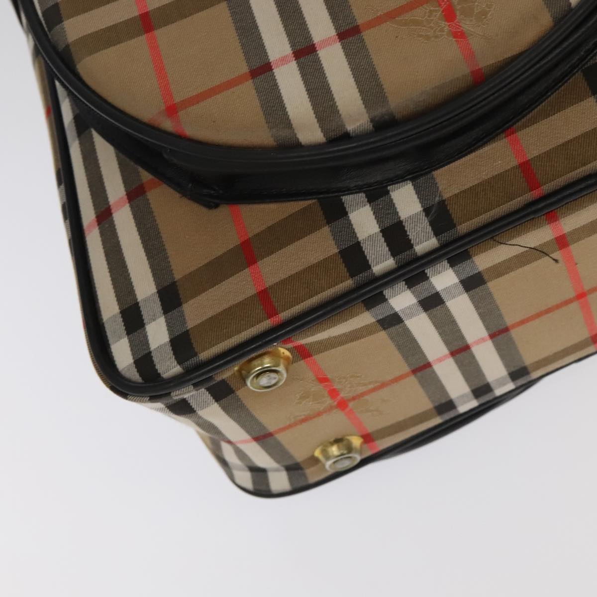 Burberry Nova Check, Beige, Canvas, handbag