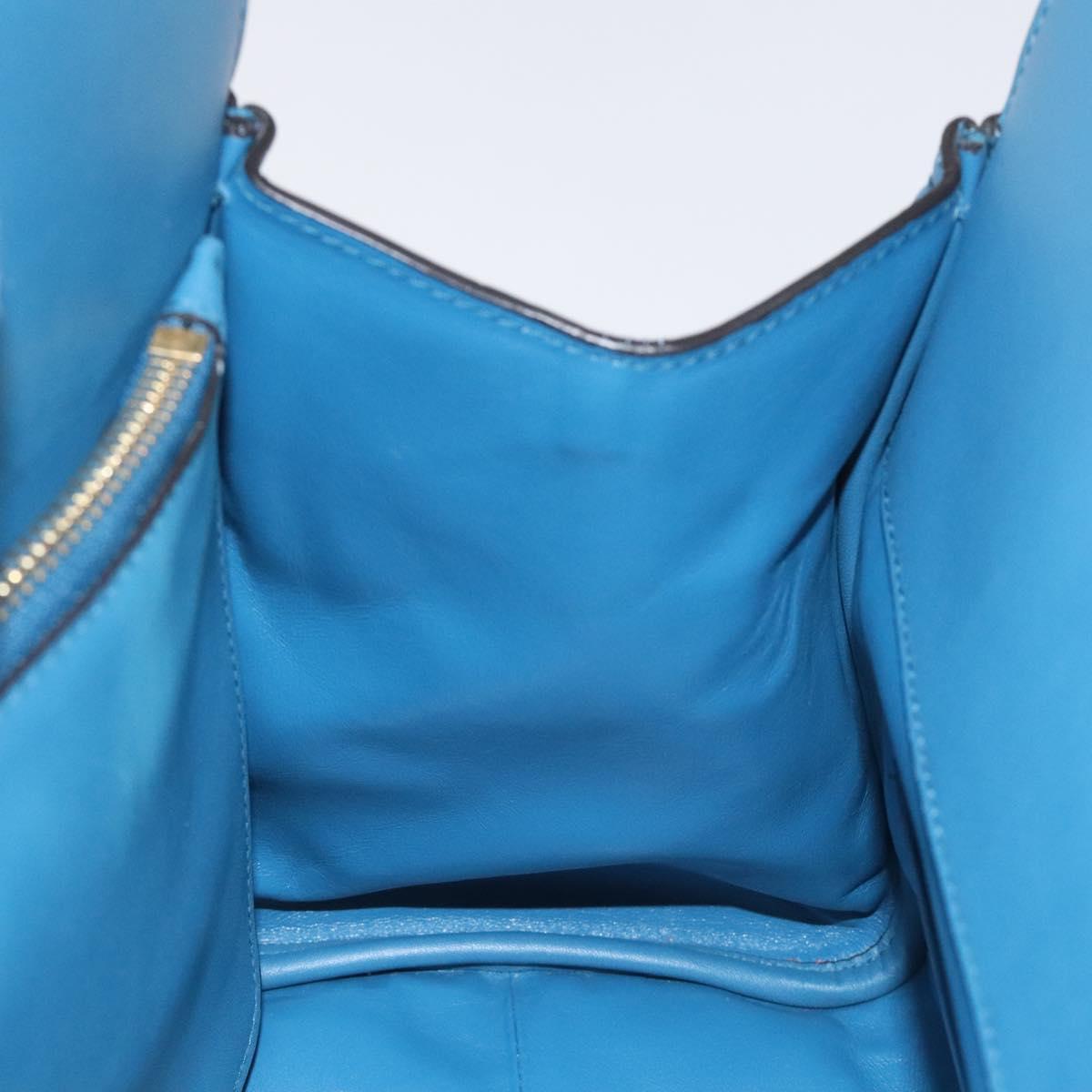 Salvatore Ferragamo Studio, Blue, Leather, handbag
