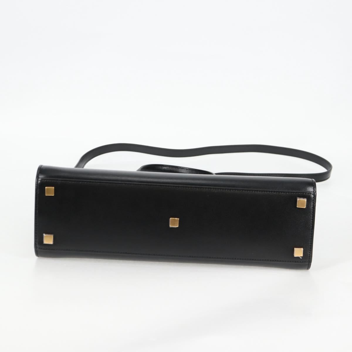 Saint Laurent Manhattan, Black, Leather, handbag