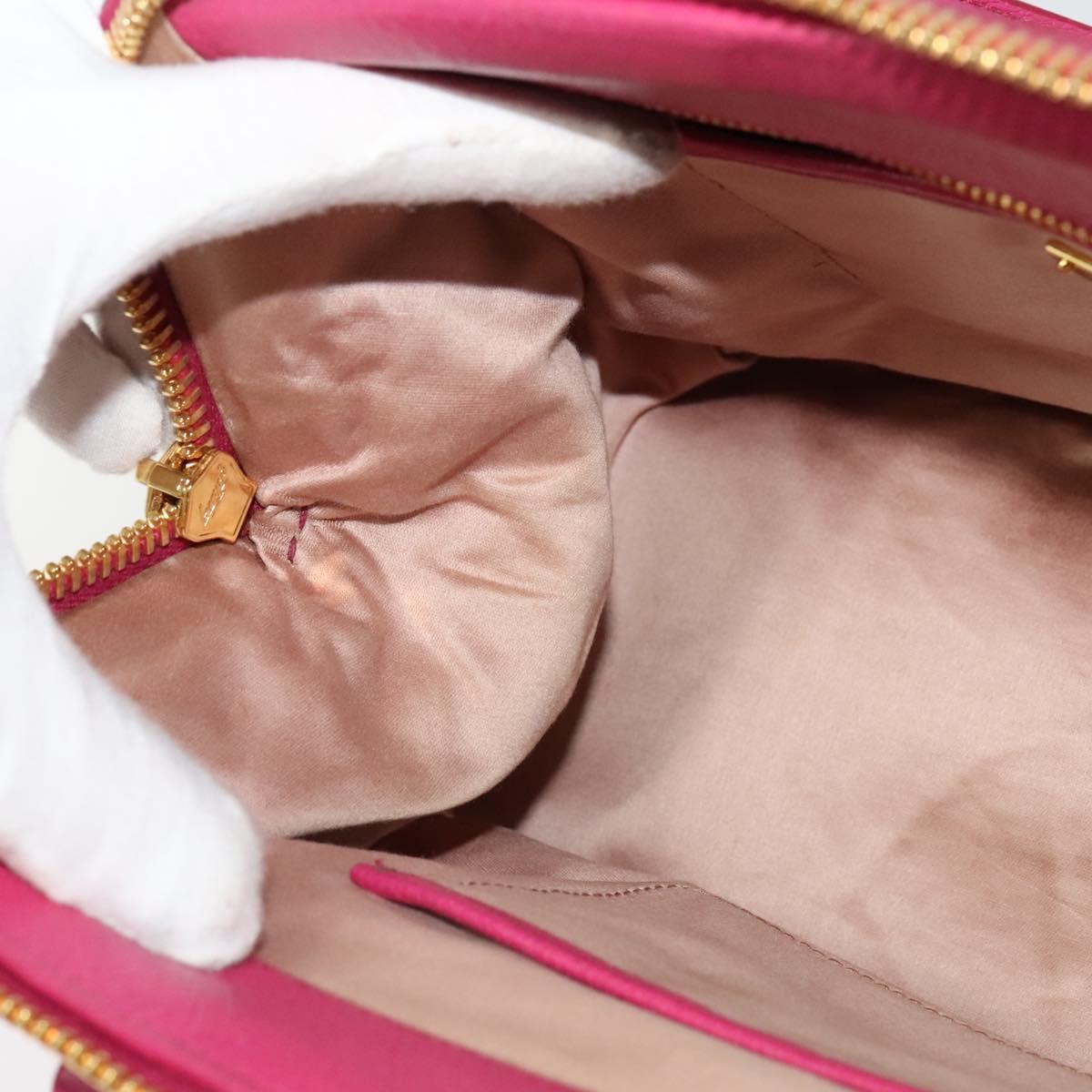 Miu Miu Madras, Pink, Leather, handbag