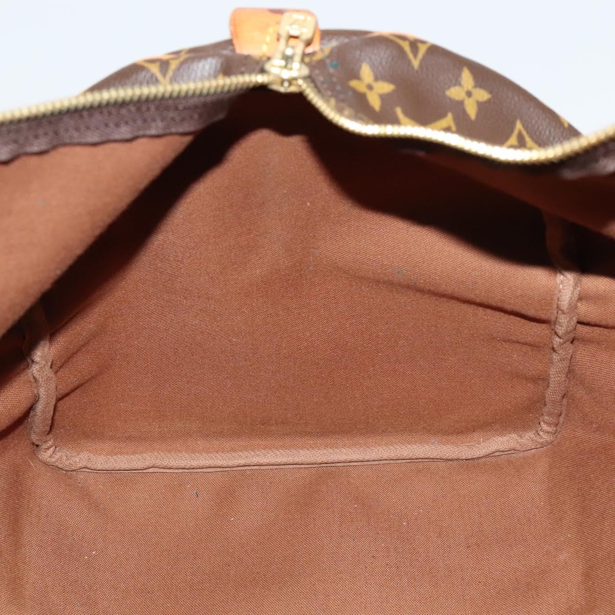 Louis Vuitton Keepall 55, Brown, Canvas, travel