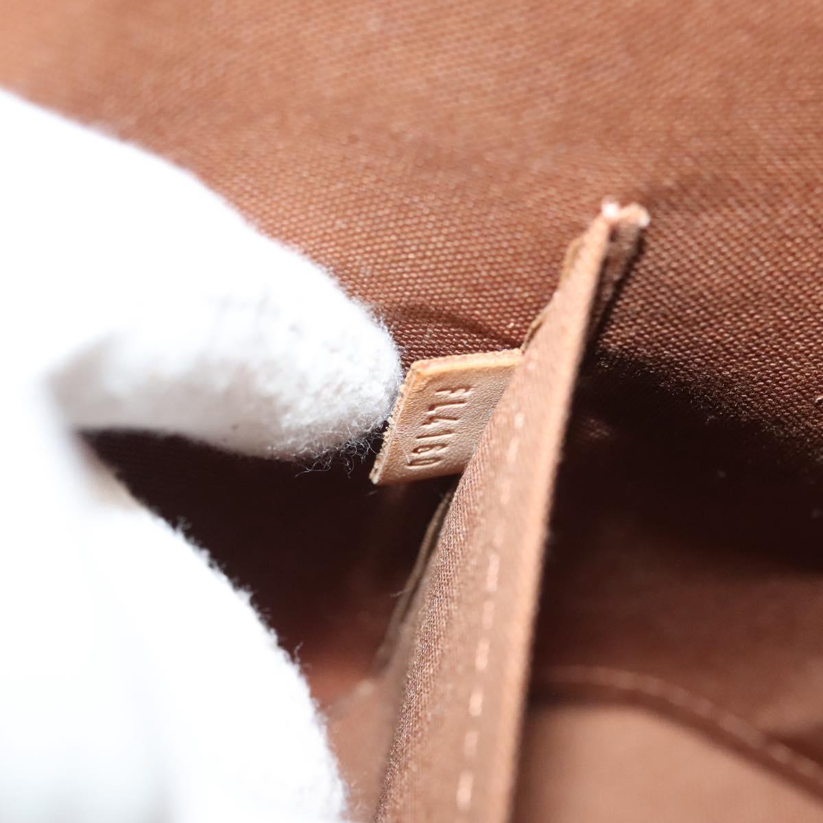 Louis Vuitton Alma, Brown, Canvas, handbag