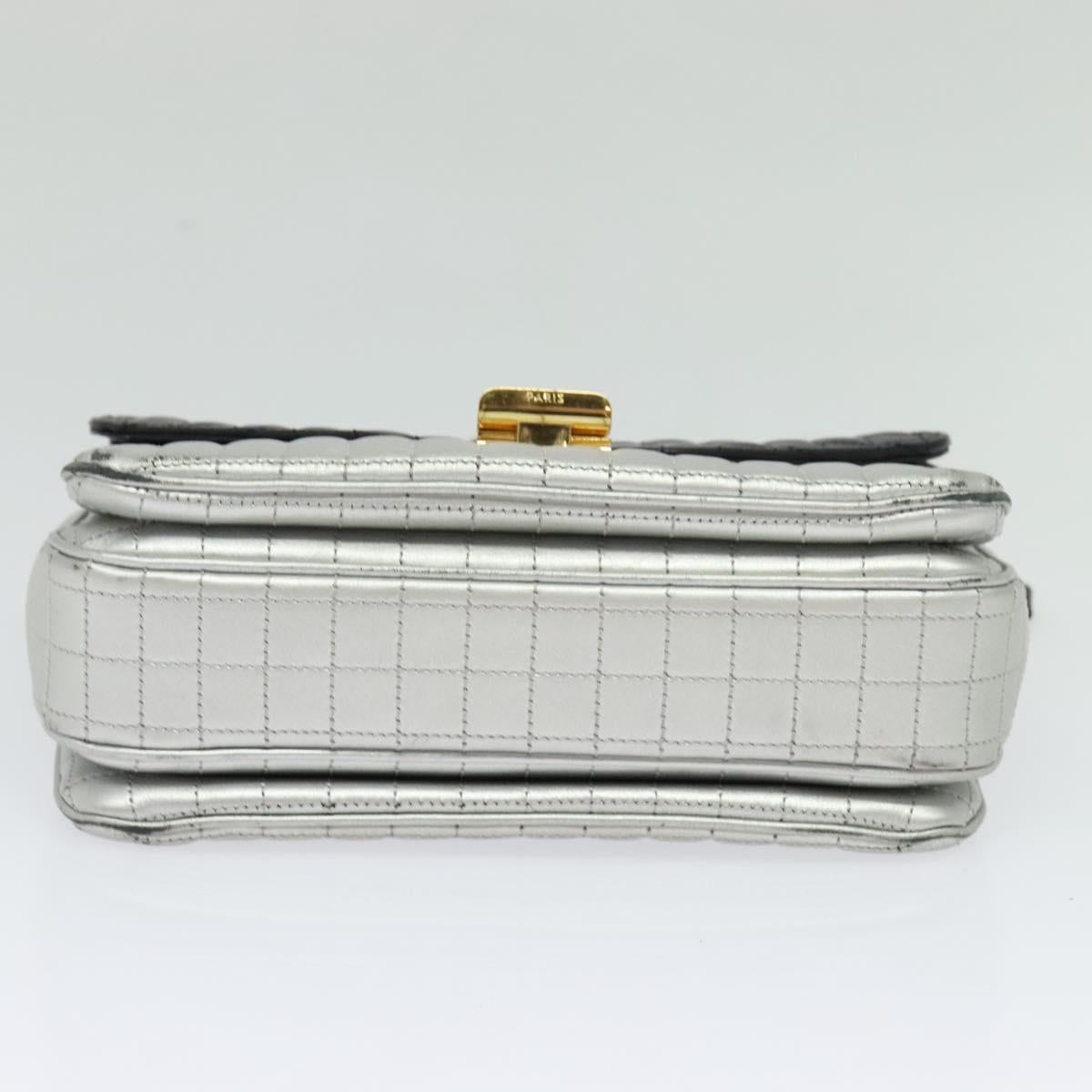 Céline C, Black, Leather, shoulder