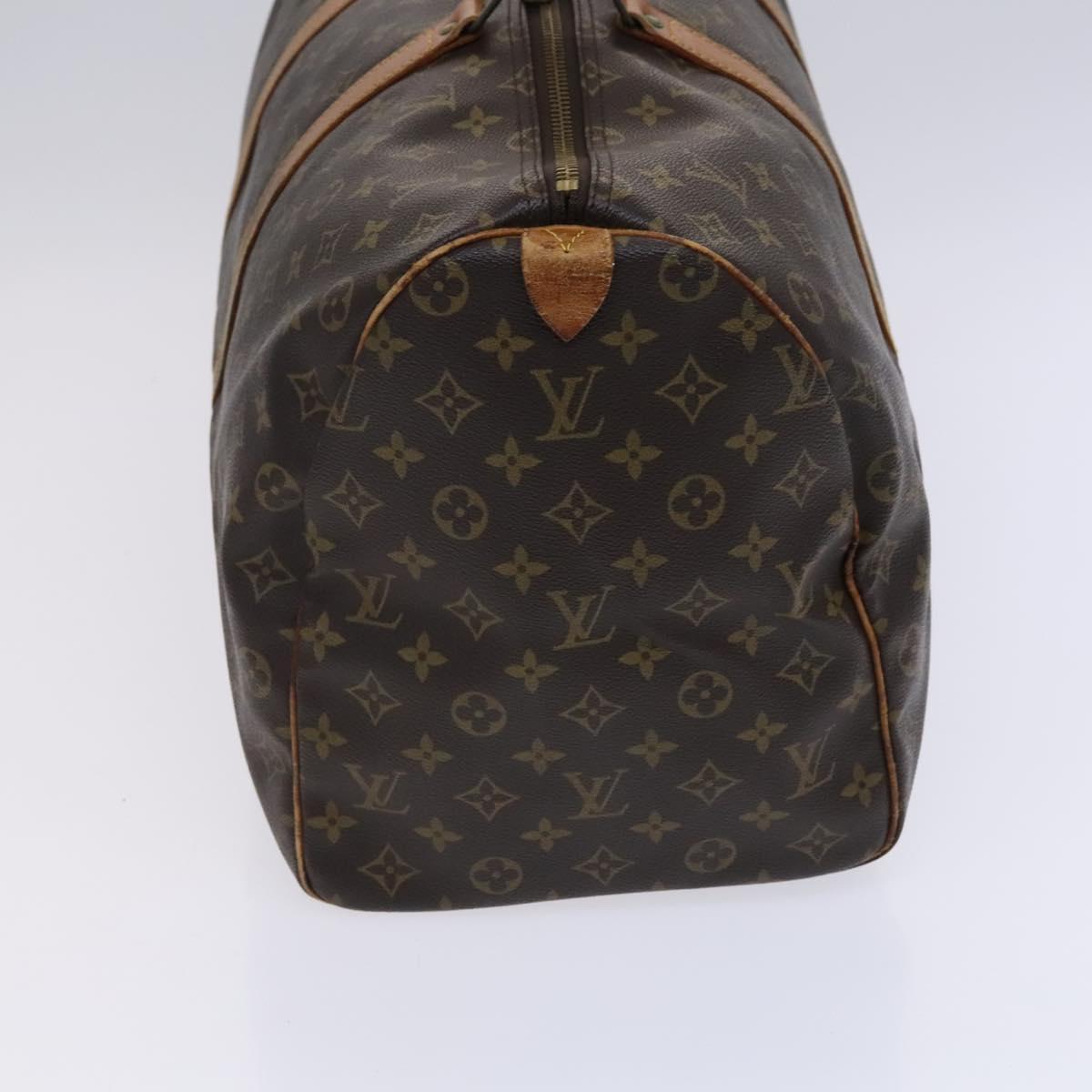 Louis Vuitton Keepall 50, Brown, Canvas, travel