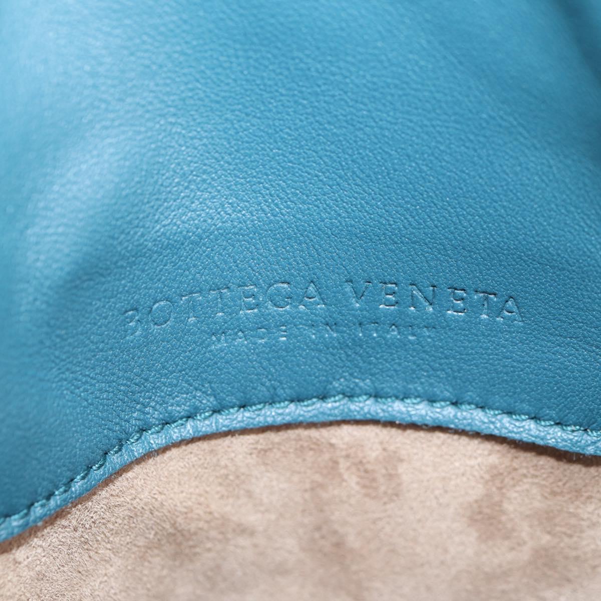 Bottega Veneta Olimpia, Blue, Leather, shoulder