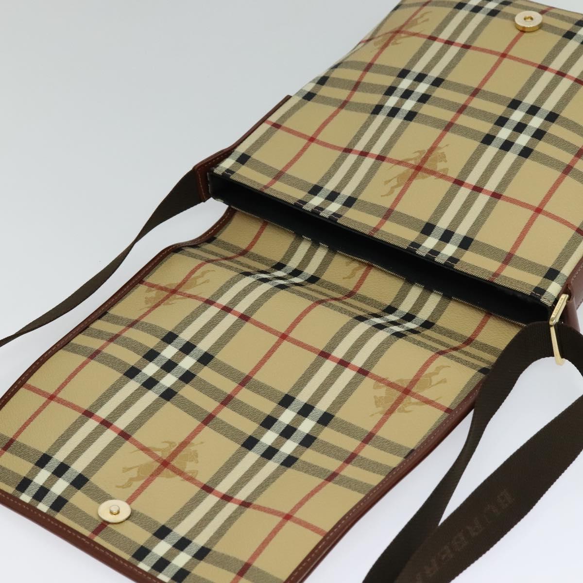 Burberry Nova Check, Beige, Canvas, shoulder