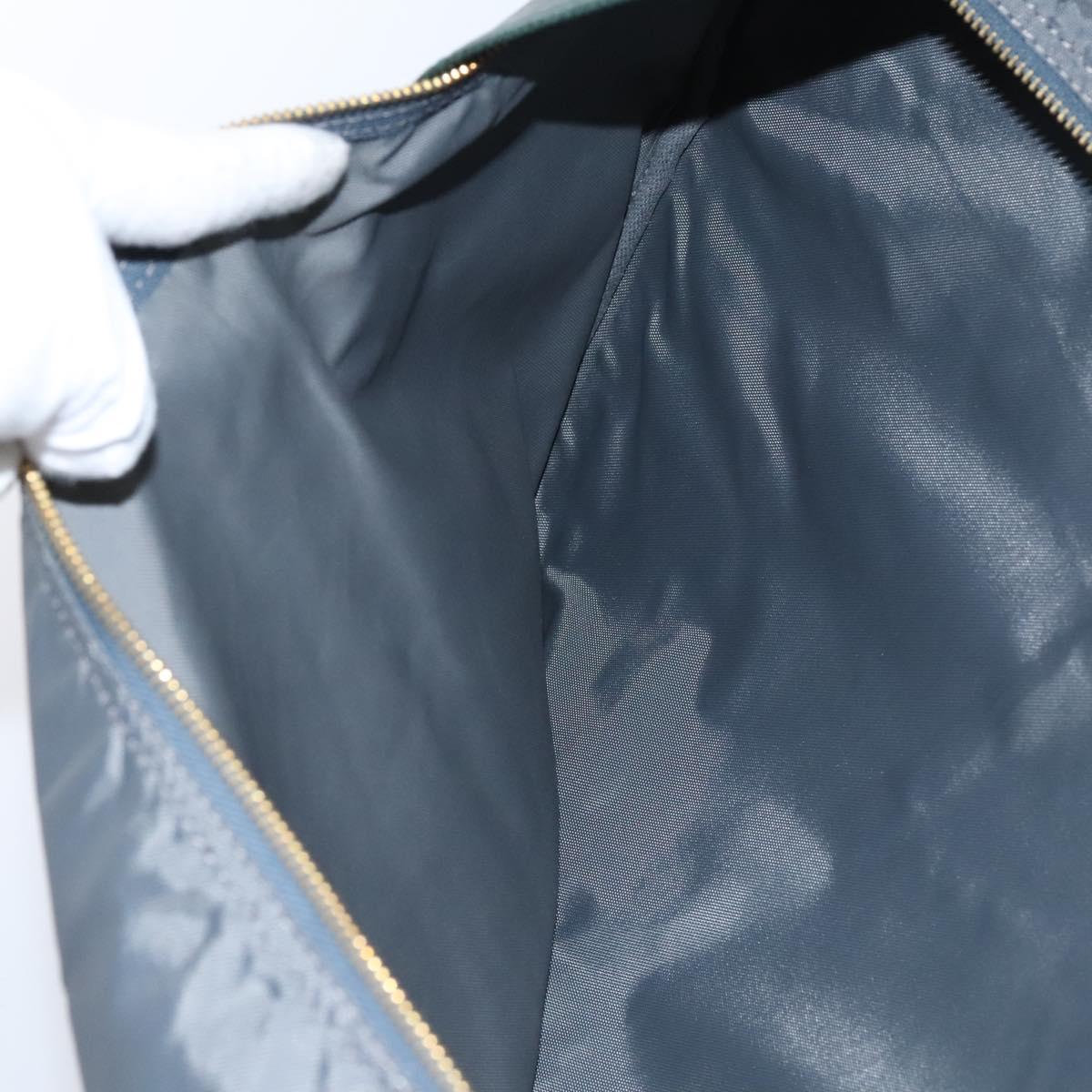 Louis Vuitton Garment case, Green, Leather, travel