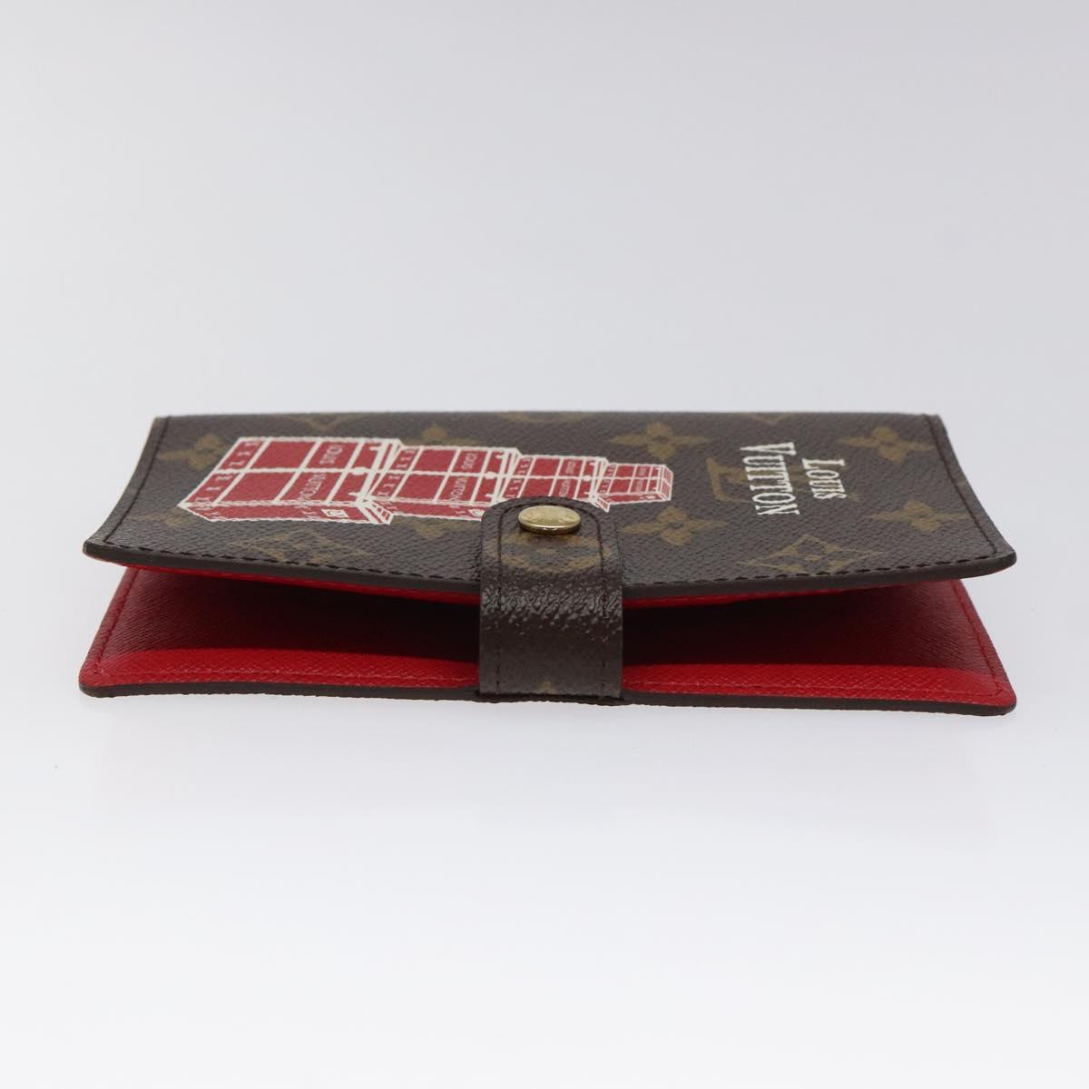 Louis Vuitton Agenda PM, Brown, Canvas, wallet
