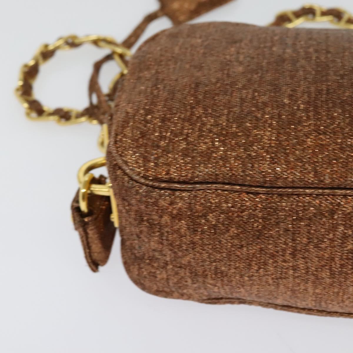 Prada, Brown, Canvas, shoulder