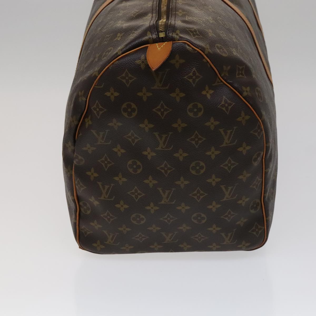 Louis Vuitton Keepall 60, Brown, Canvas, travel