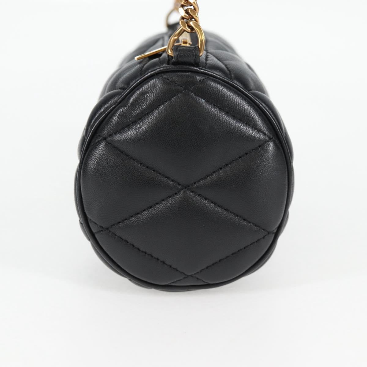 Yves Saint Laurent, Black, Leather, shoulder
