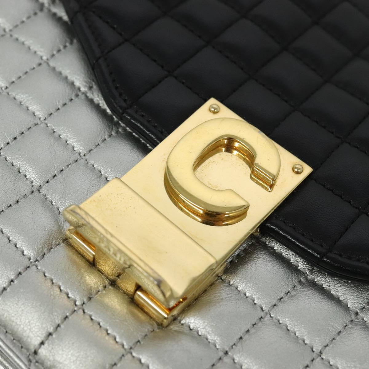 Céline C, Black, Leather, shoulder