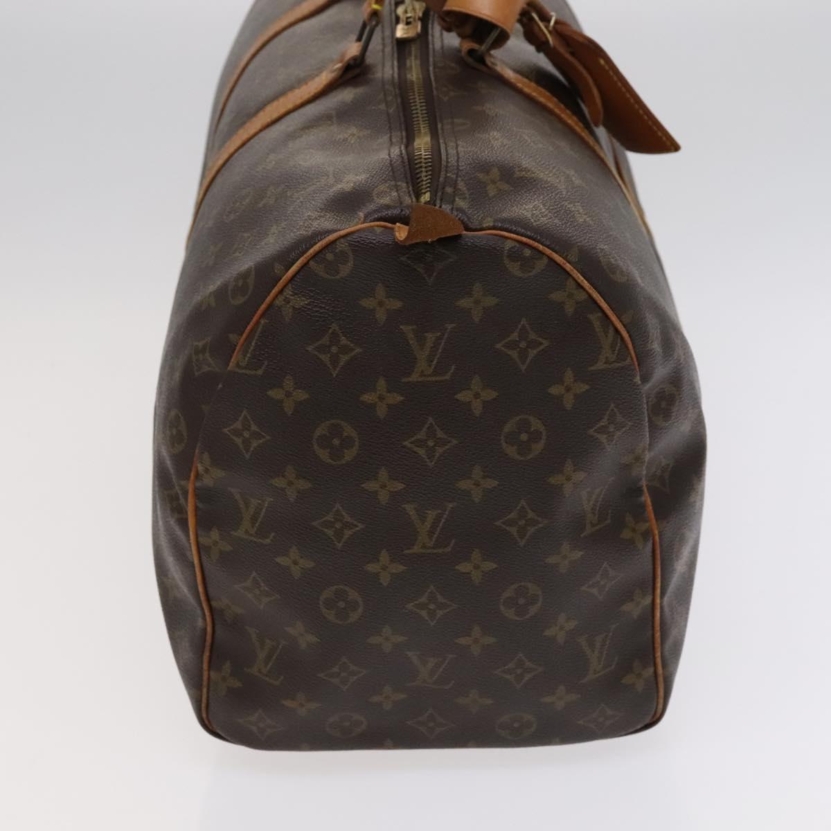 Louis Vuitton Keepall 50, Brown, Canvas, travel