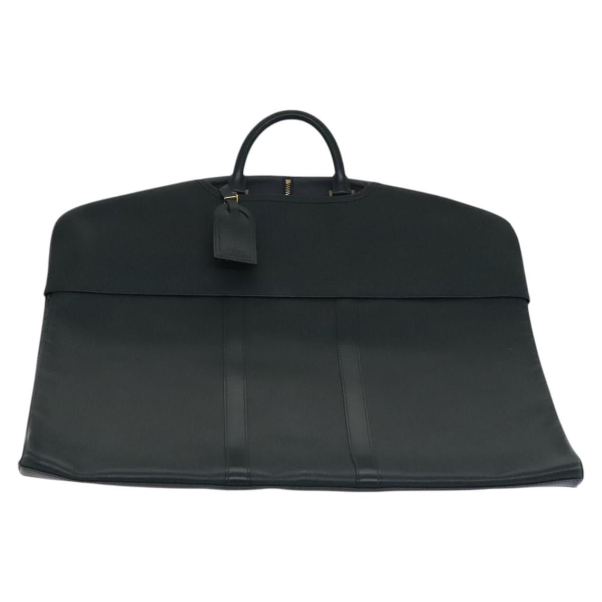 Louis Vuitton Garment case, Green, Leather, travel