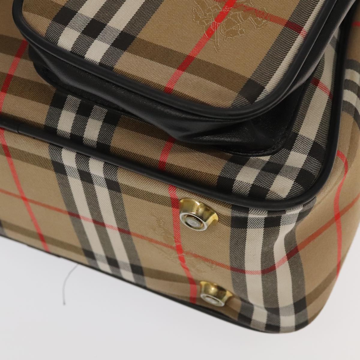 Burberry Nova Check, Beige, Canvas, handbag
