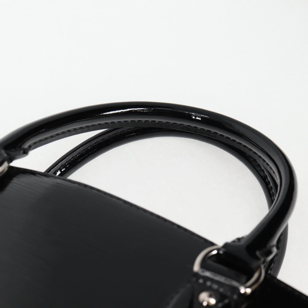 Louis Vuitton Pont Neuf, Black, Leather, handbag