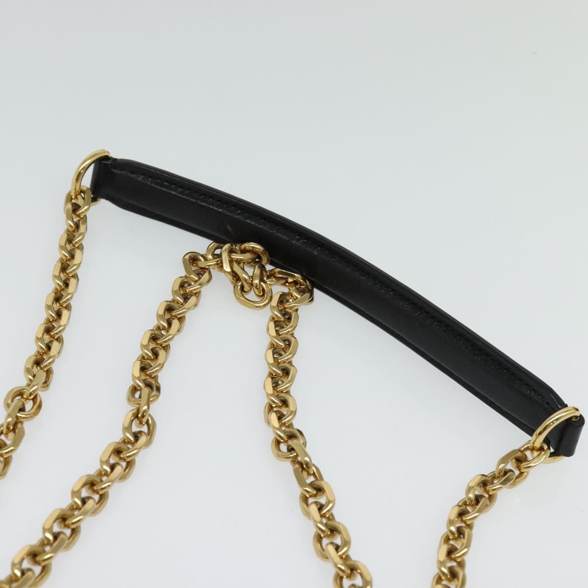 Céline C, Black, Leather, shoulder