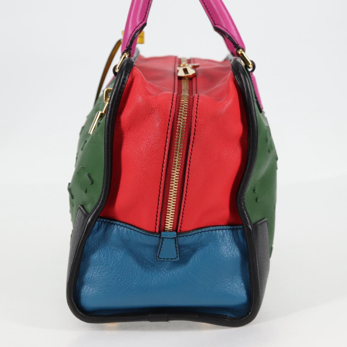 Loewe Amazona, Green, Leather, handbag