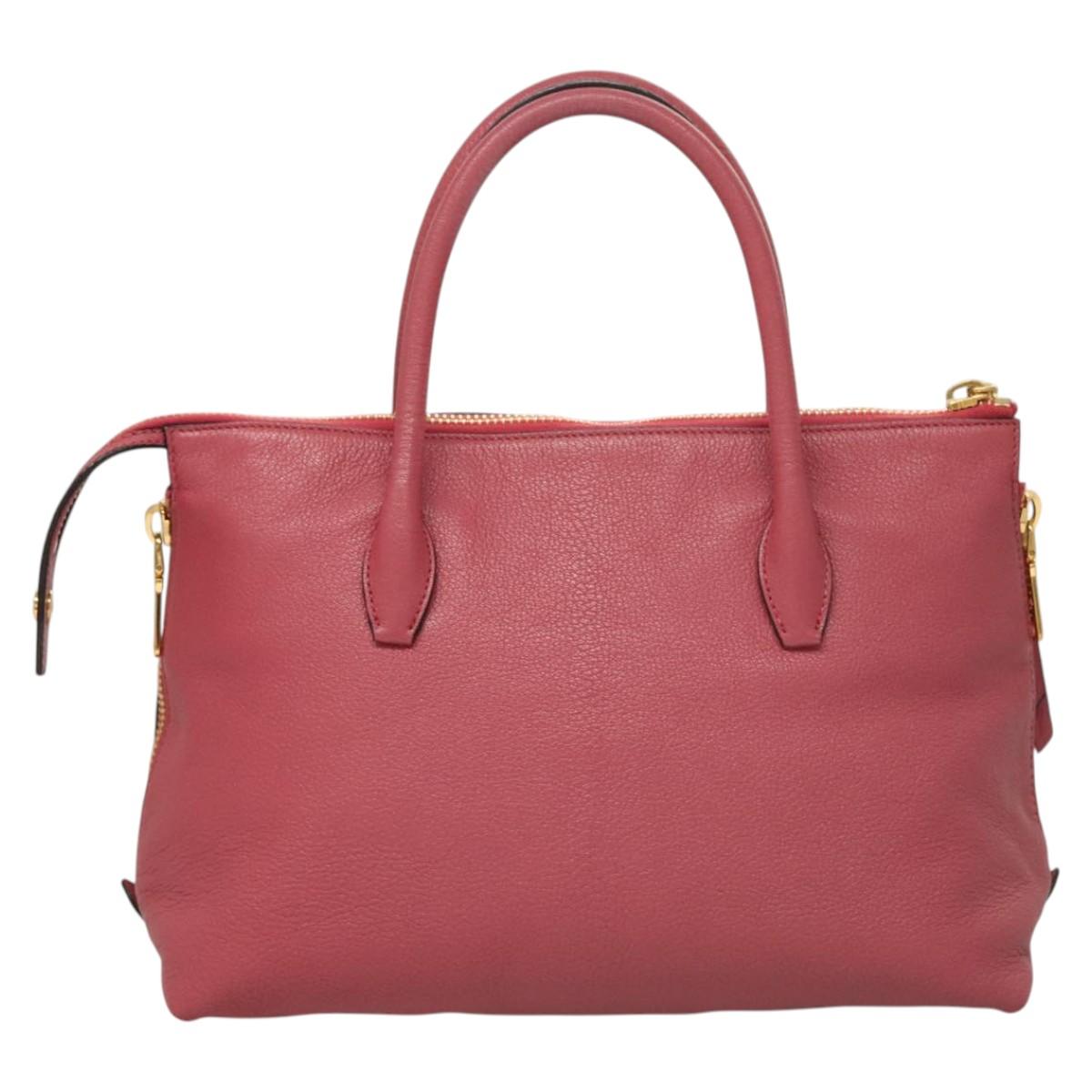 Miu Miu Madras, Pink, Leather, handbag