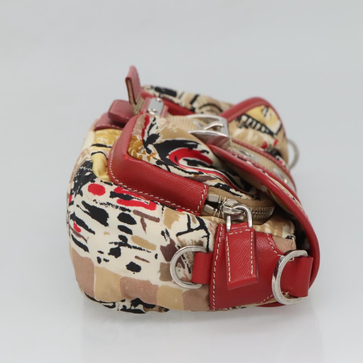 Prada, Red, NYLON, shoulder