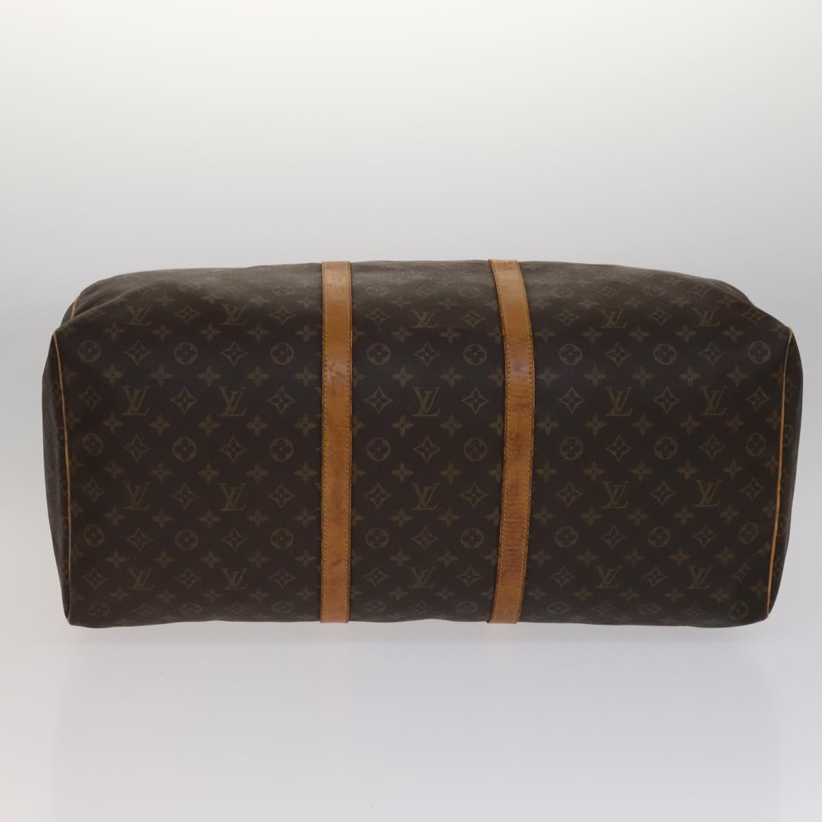 Louis Vuitton Keepall 60, Black, Canvas, travel