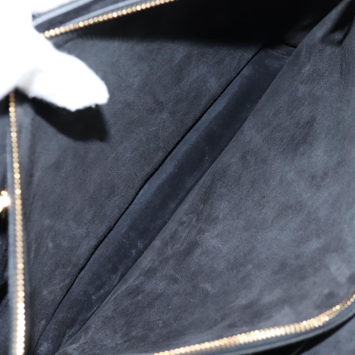 Miu Miu Madras, Black, Leather, tote