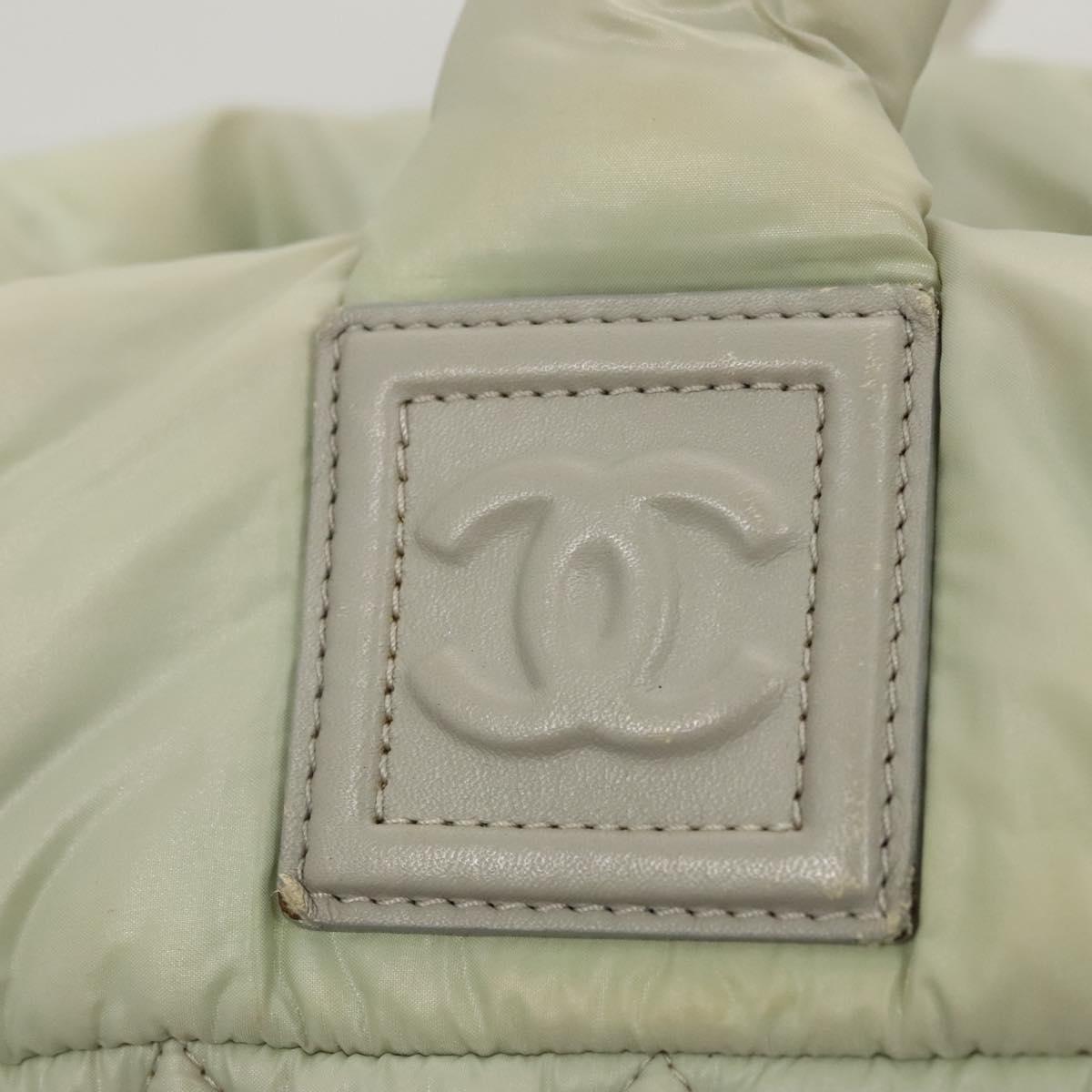 Chanel Coco Cocoon, Grey, NYLON, handbag