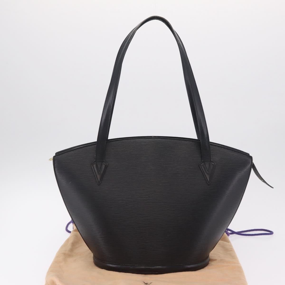 Louis Vuitton Saint Jacques Epi Leather, Black, Leather, Handbag