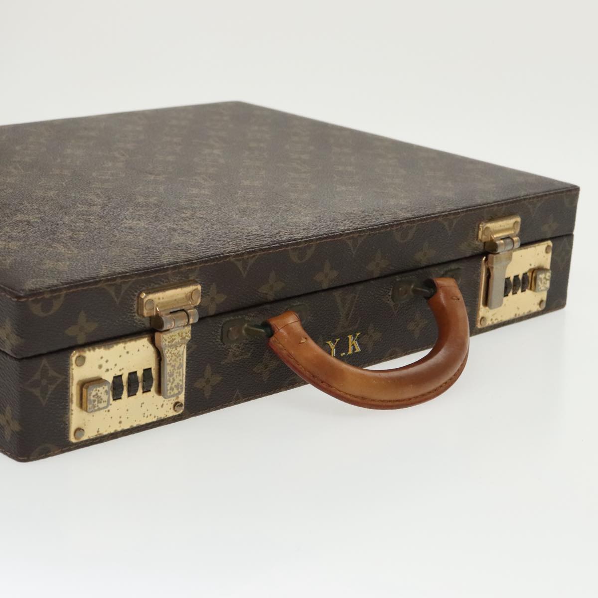 Louis Vuitton Cruiser, Brown, Canvas, handbag