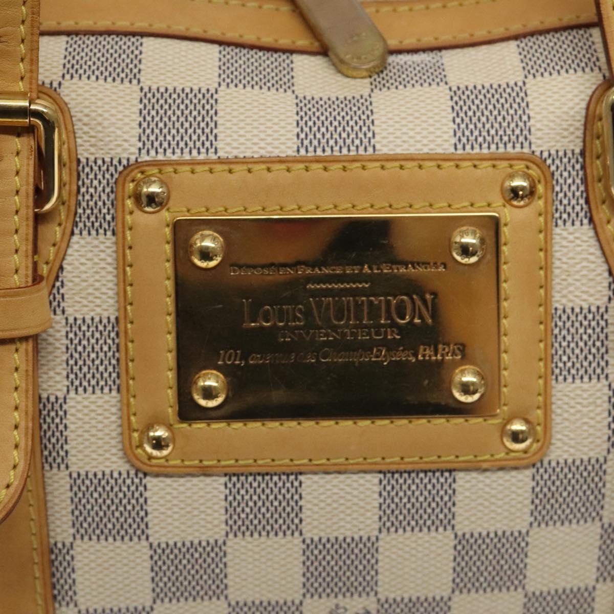 Louis Vuitton Berkeley, White, Canvas, handbag
