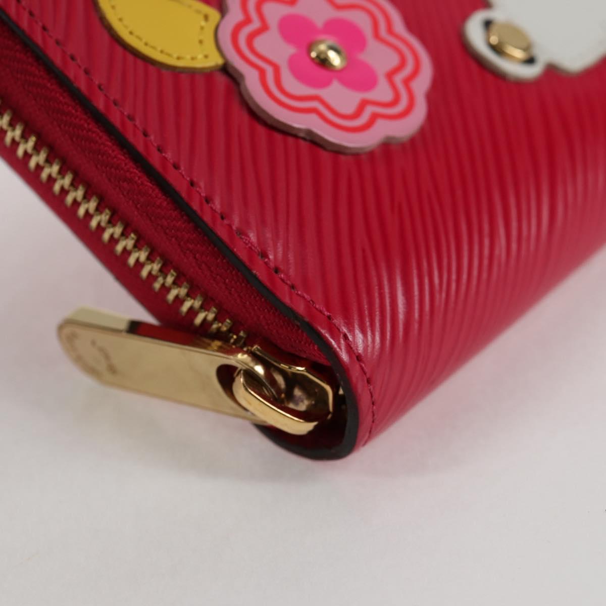 Louis Vuitton Zippy wallet, Red, Leather, wallet