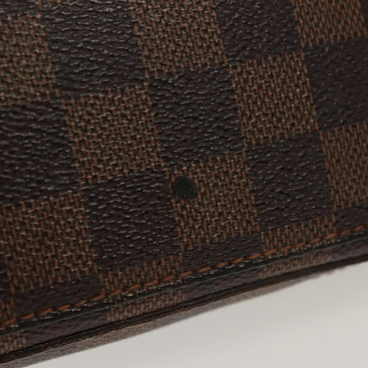 Louis Vuitton Geronimos, Brown, Canvas, clutch