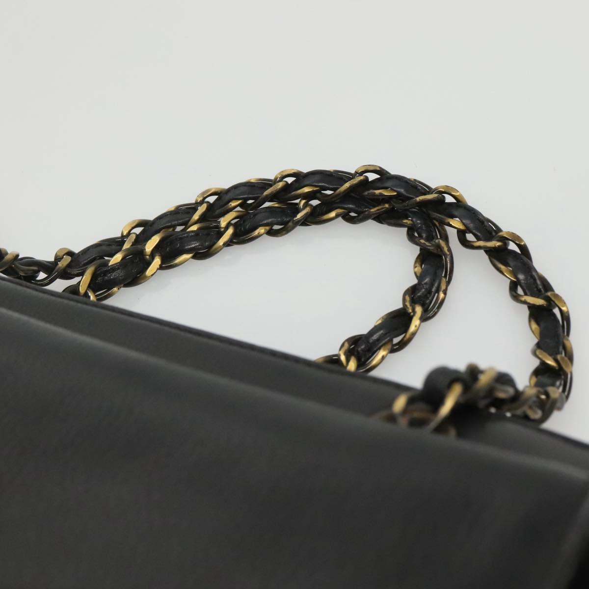 Chanel, Black, Leather, handbag