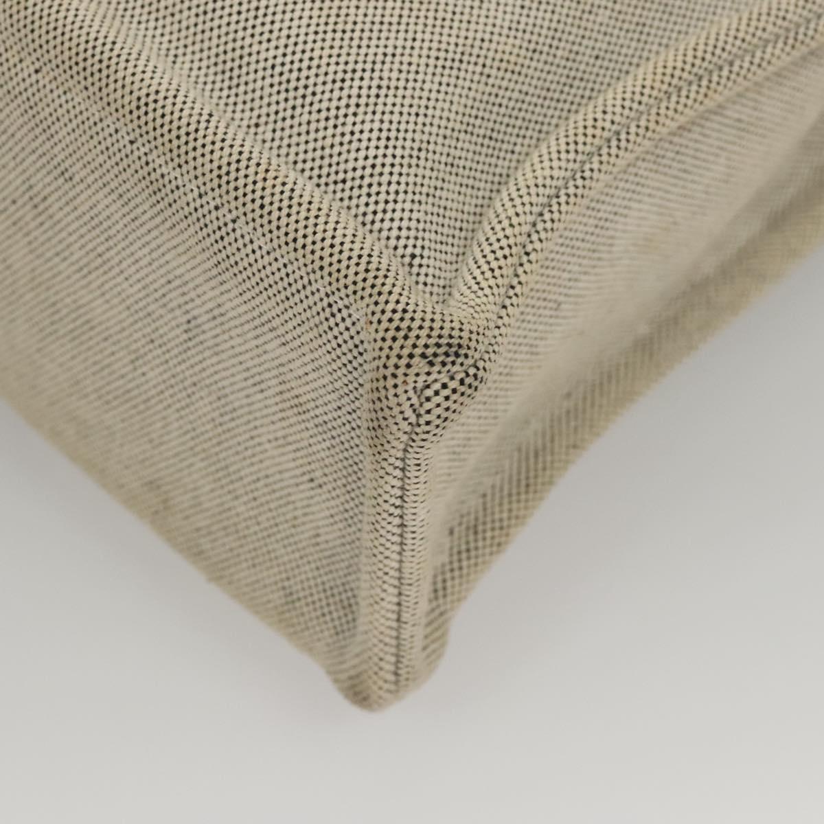 Hermès Fourre tout, Grey, Canvas, handbag