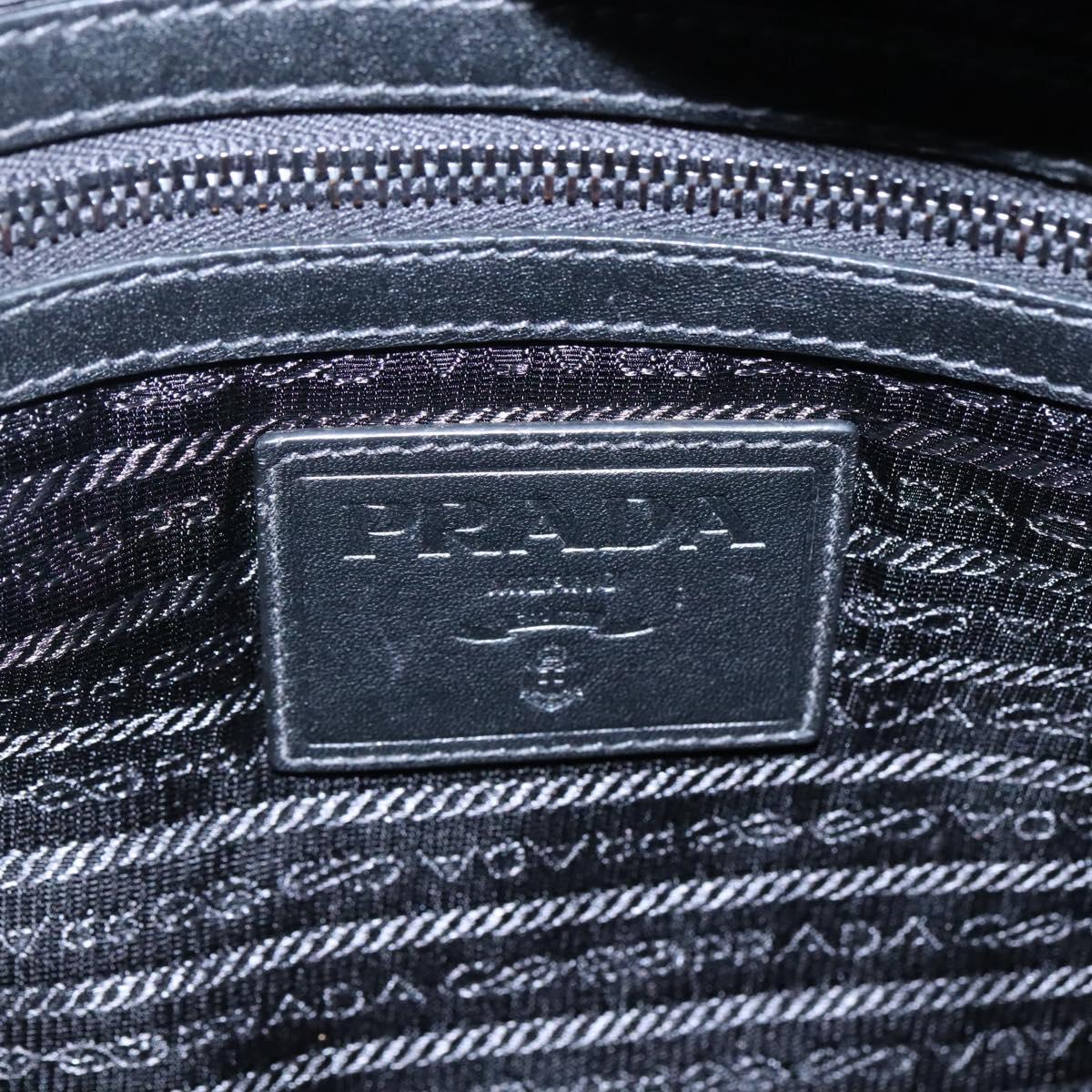 Prada, Black, Leather, tote