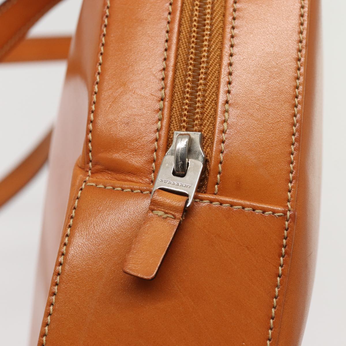 Burberry, Brown, Leather, shoulder