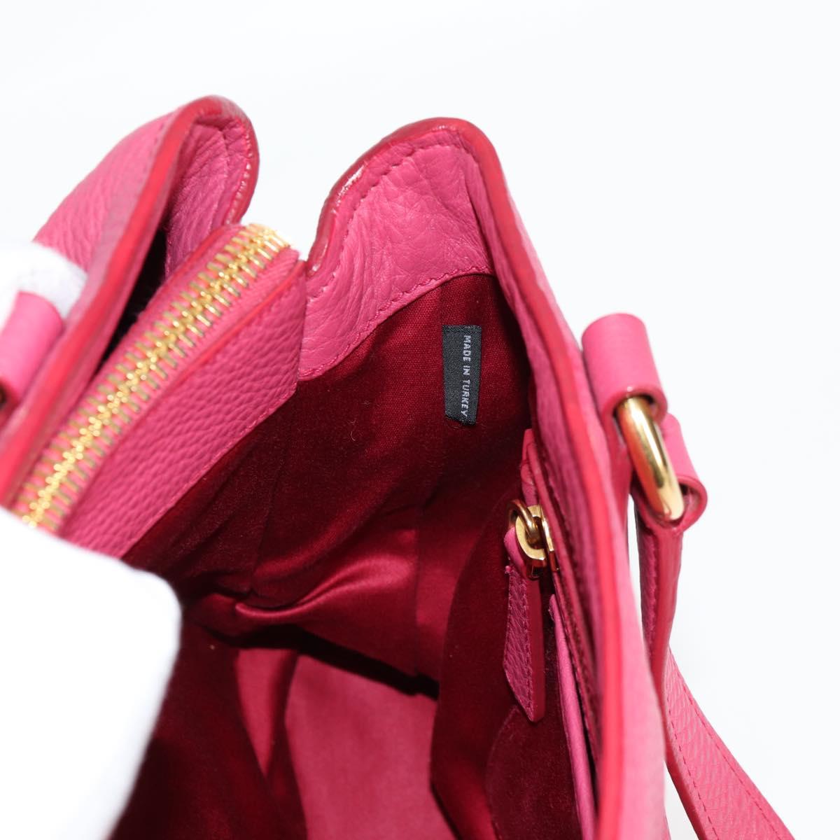 Miu Miu Vitello, Pink, Leather, tote