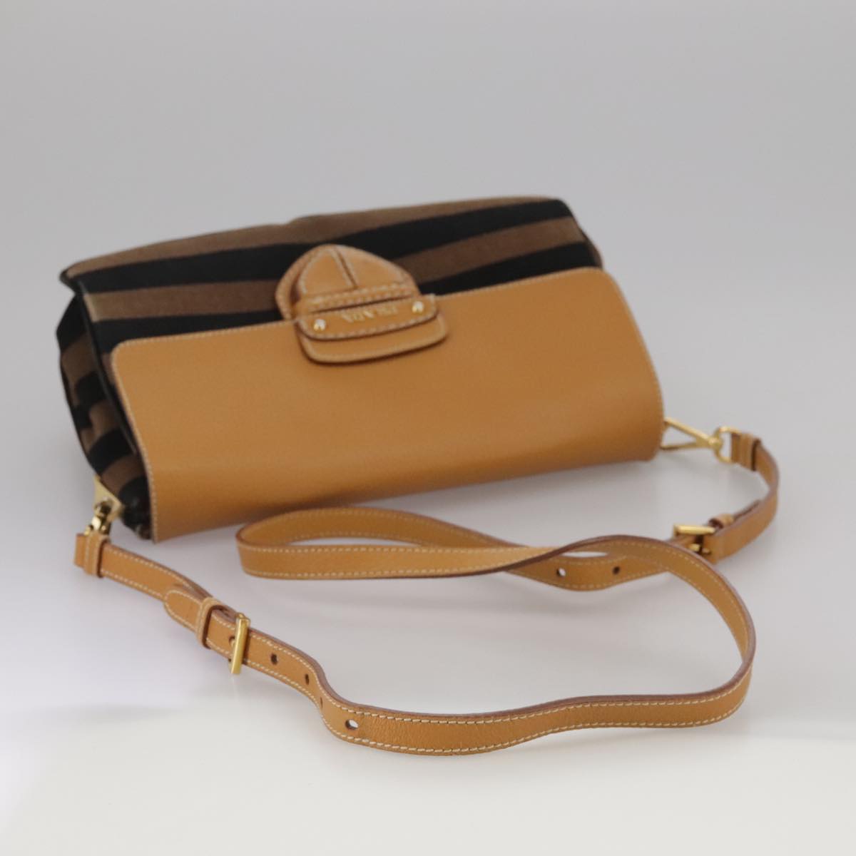 Prada Canapa, Multicolour, Canvas, shoulder