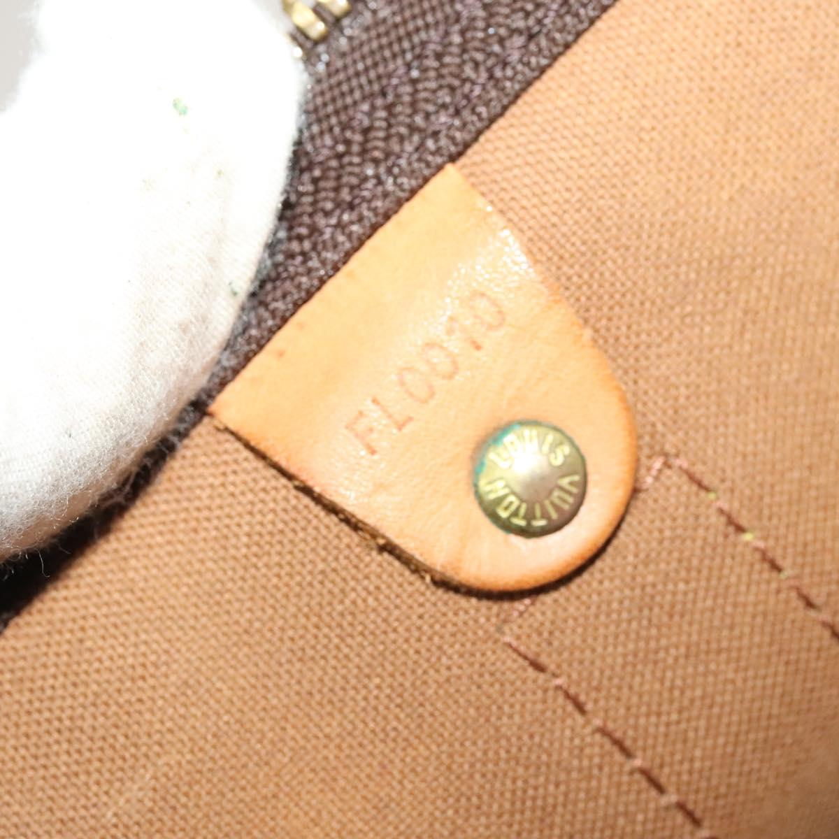 Louis Vuitton Keepall 55, Brown, Canvas, travel