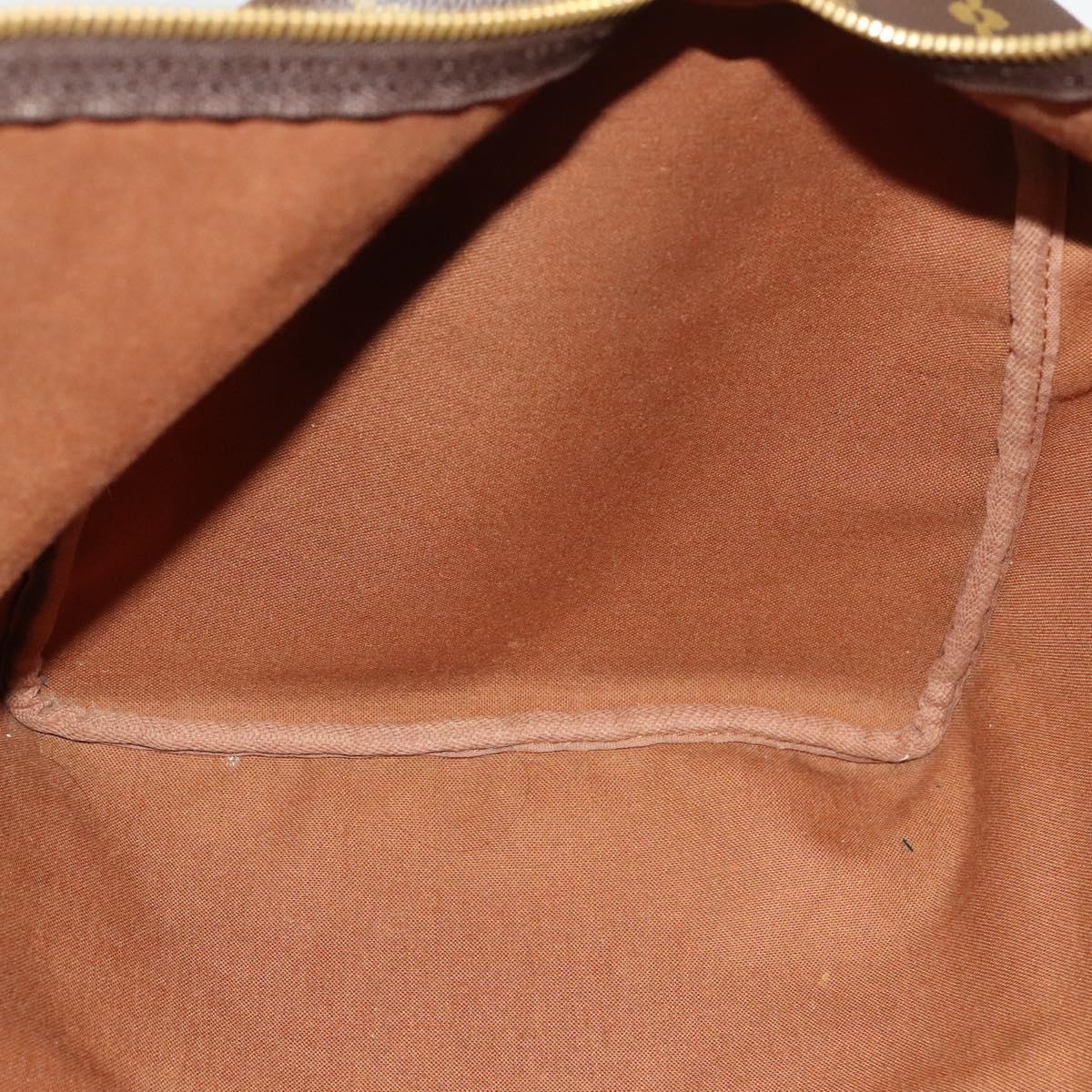 Louis Vuitton Keepall 55, Brown, Canvas, travel