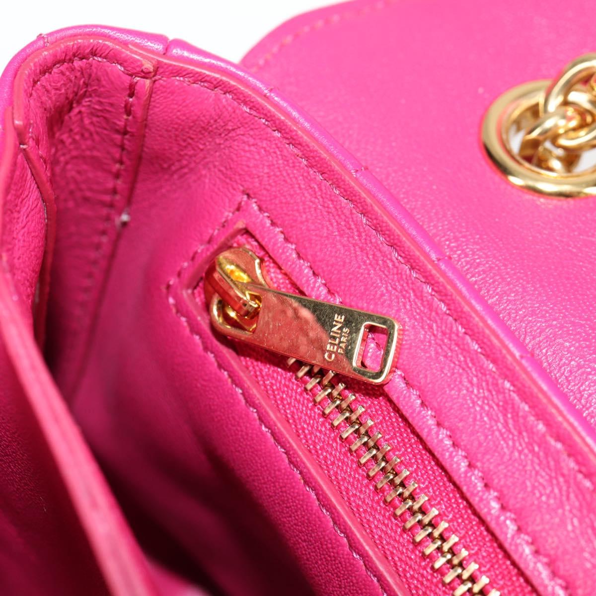 Céline C Bag, Pink, Leather, shoulder