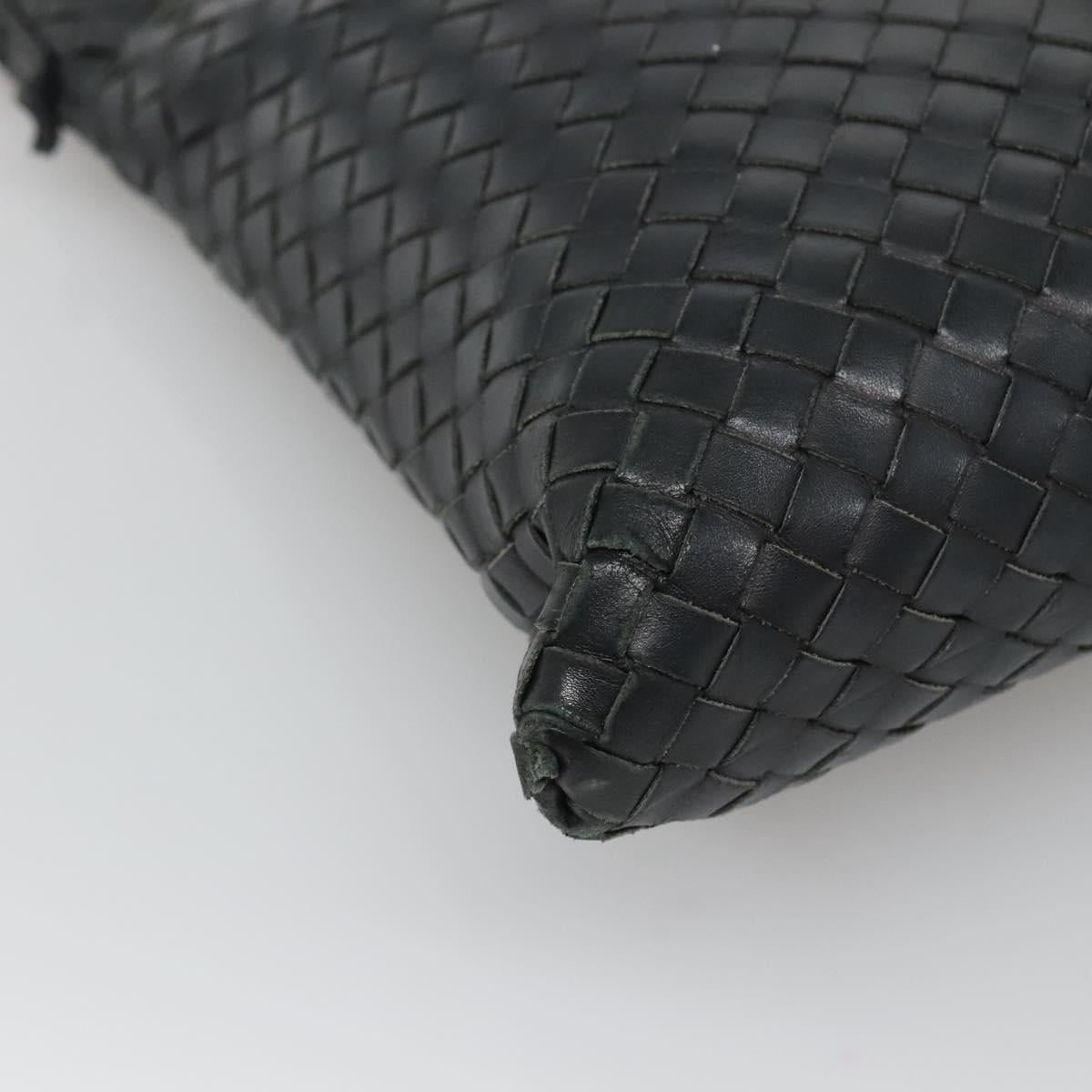 Bottega Veneta Intrecciato, Black, Leather, shoulder