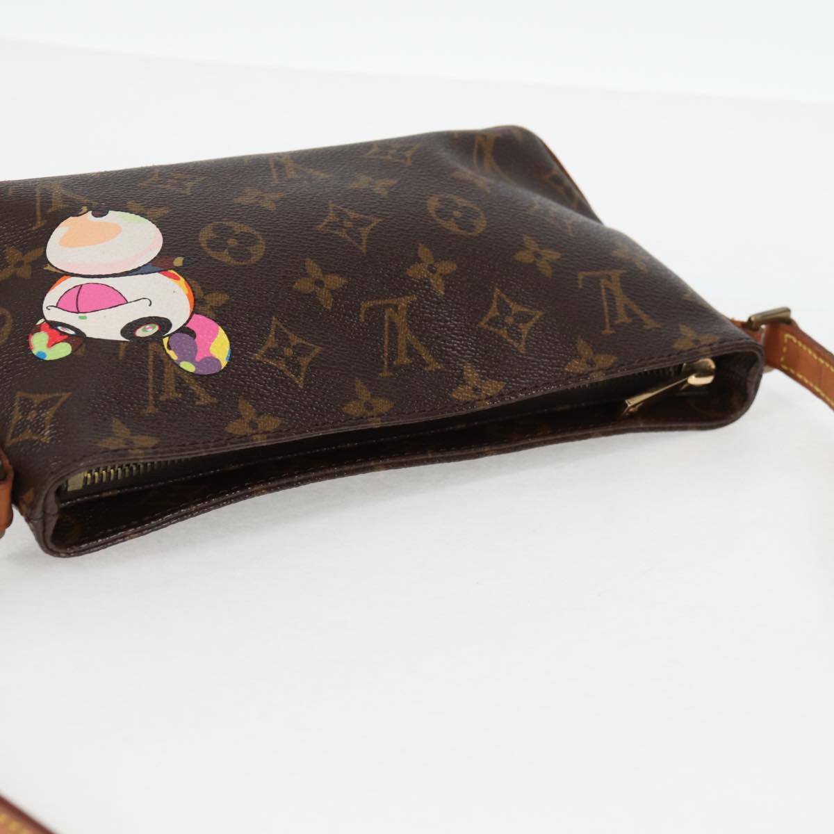 Louis Vuitton Trotteur, Brown, Canvas, shoulder
