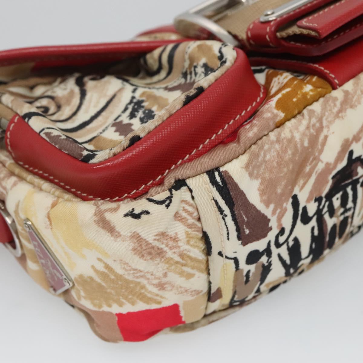 Prada, Red, NYLON, shoulder