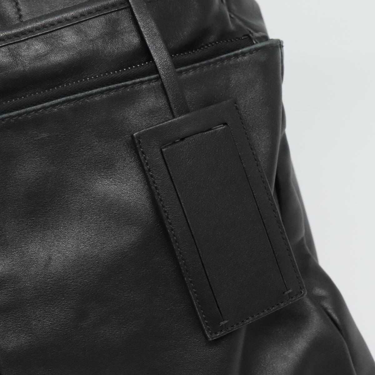Prada, Black, Leather, tote